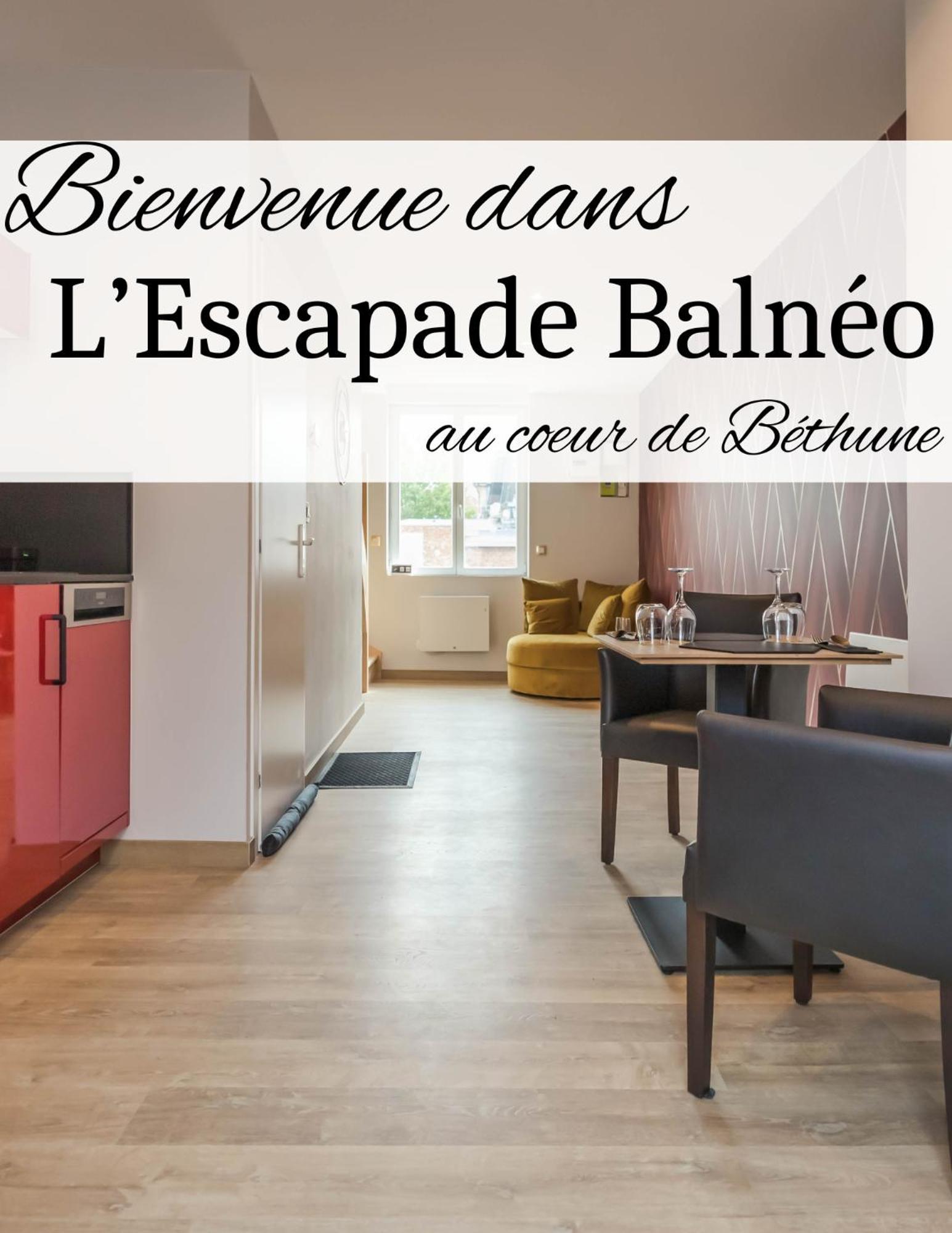 L'Escapade Balneo Apartment Bethune Bagian luar foto